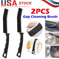 2X Hard Bristle Recess Crevice Cleaning Brush Household Tools Gap Cleaning Brush