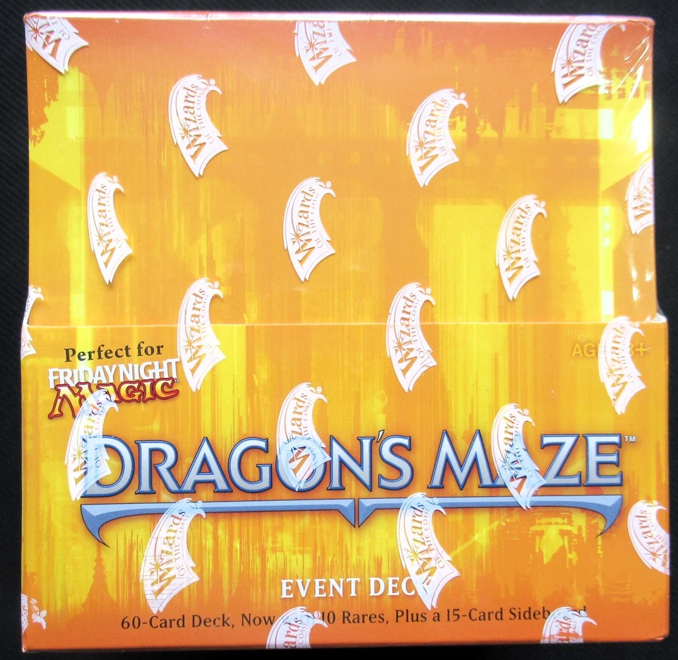 MAGIC THE GATHERING: DRAGON’S MAZE EVENT DECK BOX (2013) MTG 6 Sealed Decks - Image 3 of 3