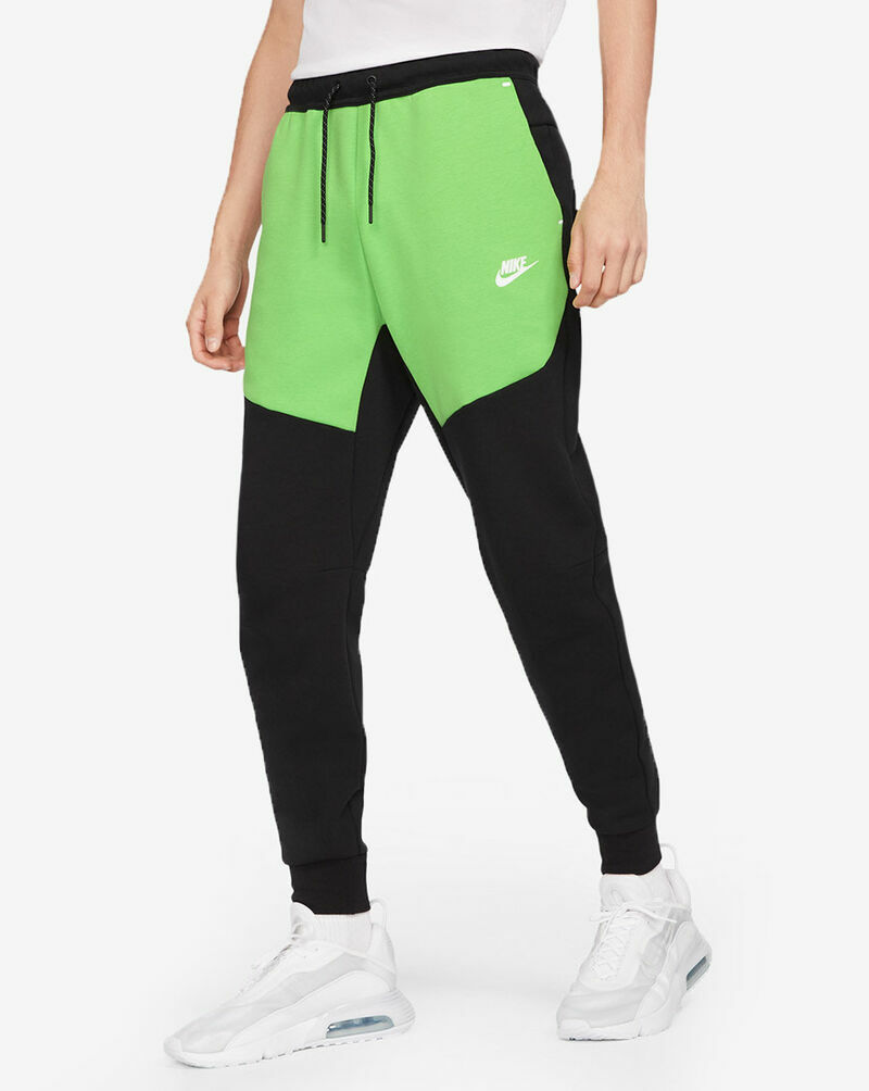 Nike Tech Fleece Joggers Pants Cuffed Black Green CU4495-013 4XL XXXXL |  eBay