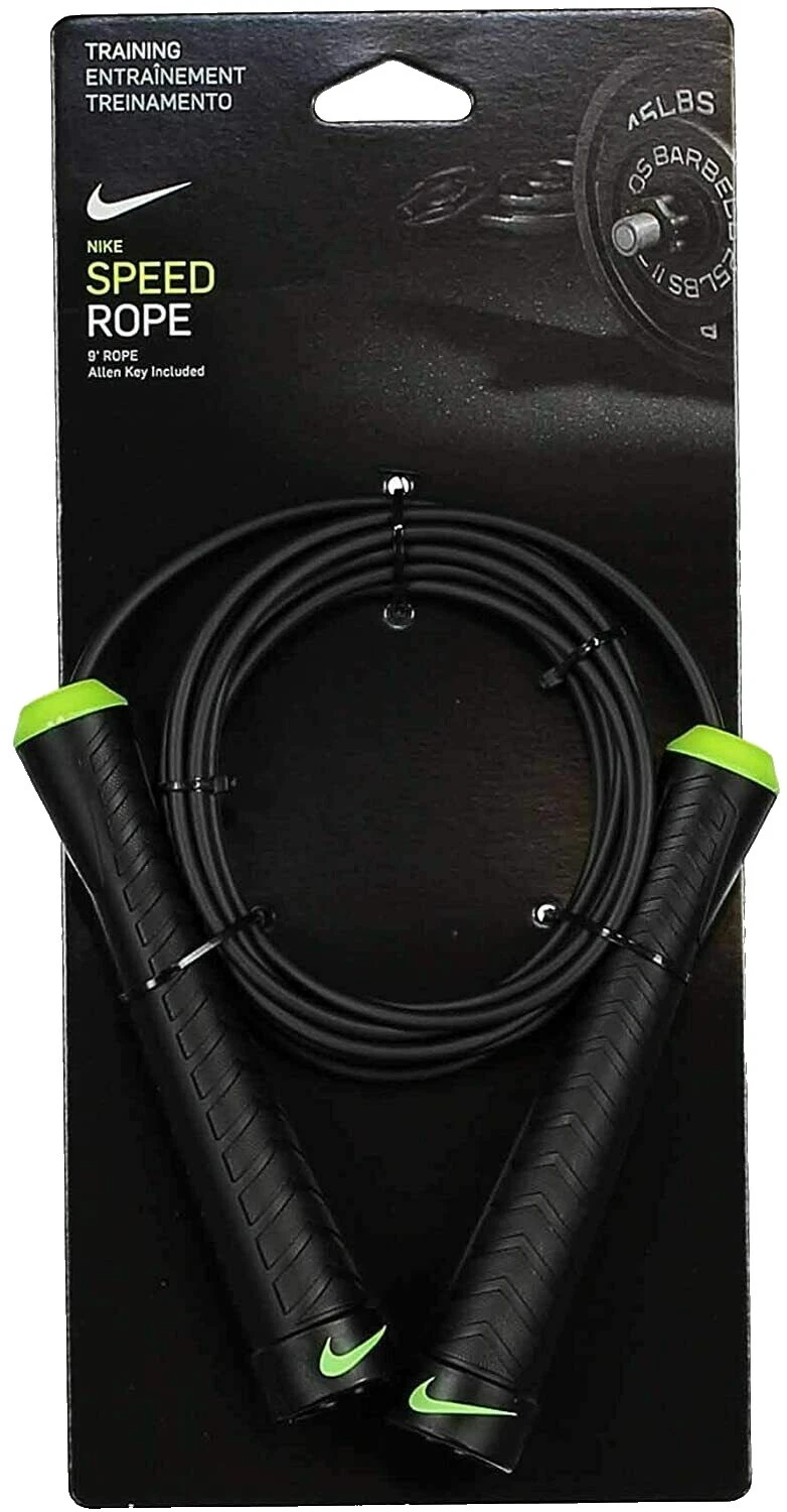 Nike Negro Fitness cuerdas de Saltar