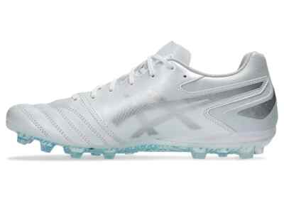 ASICS Soccer Cleats Shoes DS LIGHT PRO AG White/Pure Silver ASICS Soccer Cleats Shoes DS LIGHT PRO AG White/Pure Silver