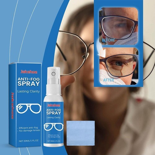 Anti fog cleaning spray For glasses Liquid Eyeglass \ν Nice Cleaner Spray X3N4 - Picture 6 of 19