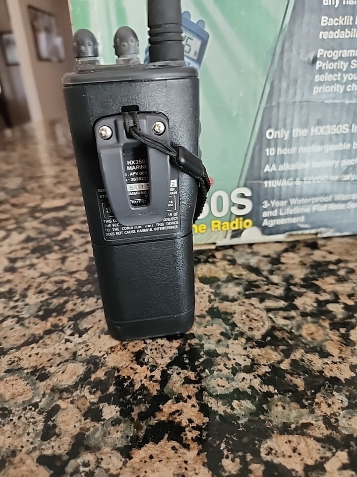 Standard Horizon Submersible HX350S VHF Marine Radio eBay