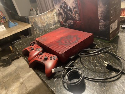 Microsoft Xbox One S Gears of War 4 Limited Edition 2 TB Crimson