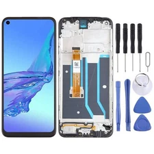 Full LCD Display Touch Screen Digitizer Frame For OPPO A53s 4G CPH2139, CPH2135