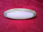 New ListingVintage 1930's or 1940's Interior Dome or Courtesy Light Oval Milk Glass Antique