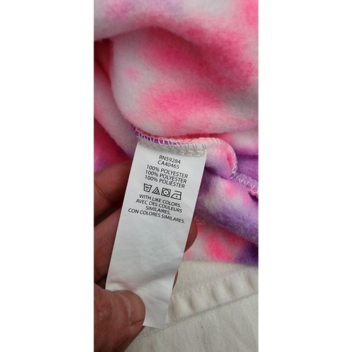 NWOT Children's Place Fleece long sleeve girl size XXL(16) Tie Dye pink & purple - Picture 8 of 10