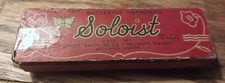 BUTTERFLY HARMONICA SOLOIST-10 HOLE-MADE IN OCCUPIED JAPAN-BRASS PLATE