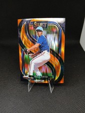 BROCK PORTER - 2025 Panini Select - Premier Level #119 Orange Flash Prizm (RC)