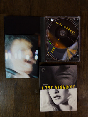 Lost Highway 4K+Blu Ray Criterion Collection w/book David Lynch LIKE NEW