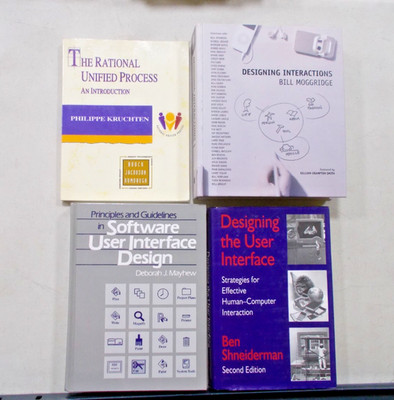 4 DESIGNING INTERACTIONS USER INTERFACE SOFTWARE RATIONAL UNIFIED PROCESS