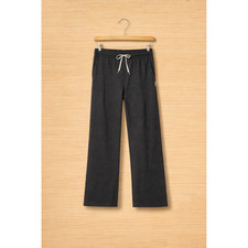 NWT - Vuori Women's Halo Essential Wideleg Pant, Black Heatherm, Regular