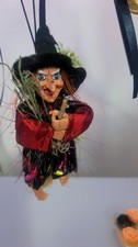 Handmade Lucky Kitchen Witch Abundance Oil Lavender Peace Pentagram Protection
