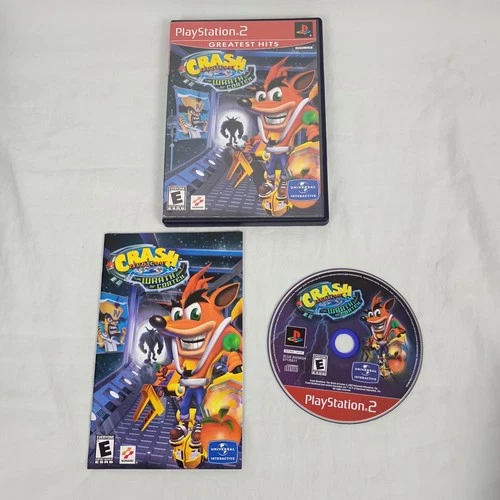 Crash Bandicoot: The Wrath of Cortex (Sony PlayStation 2, 2002) PS2 W REG CARD