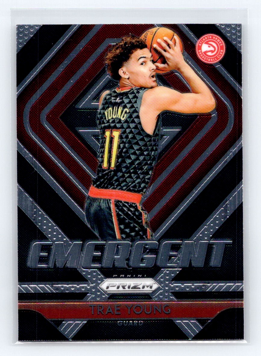 2018-19 Panini Prizm #5 Trae Young Emergent Atlanta Hawks
