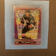 2024-25 O-Pee-Chee PLATINUM Hockey TAGE THOMPSON #4 VIOLET PIXELS SP /299