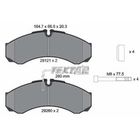 Textar BremsbeläGe Hinten FüR Nissan Cabstar NT400 Iveco Daily II Kasten/Kombi
