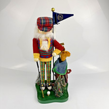 BOMBAY Nutcracker GOLFER Scottish Plaid Print...