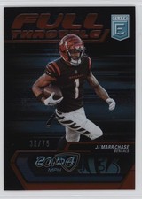 2024 Panini Donruss Elite Full Throttle Red 36/75 Ja'Marr Chase #9 03rx