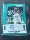 2025 Panini Prizm WNBA Arike Ogunbowale Teal Throwback Auto /35 Dallas Wings SP