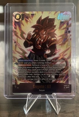 Dragon Ball Super:FW Dual Evolution - Gogeta : GT - FB09-123 SCR
