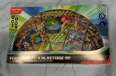 Venusaur Ex & Blastoise Ex Premium Collection Box GameStop | eBay