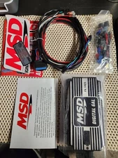 MSD 6425 BLACK Digital 6AL Ignition Control Box With Built-In Rev Limiter NEW
