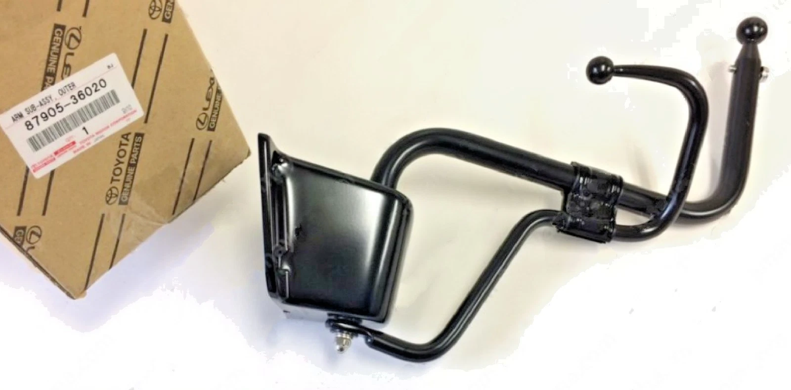 Genuine OEM Toyota Coaster Bus BZB50 Outer Rear View Mirror Arm Assy. LH Left