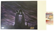 James O'Barr signed 11x17 Poster Creator The Crow JSA Authentication