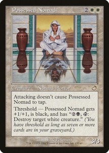 Possessed Nomad #13/143 Torment Magic: The Gathering