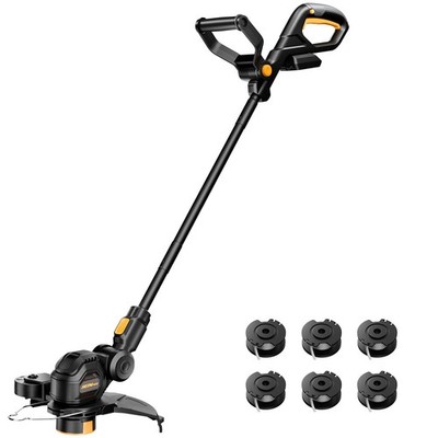 Cordless String Weed Trimmer with Dewalt 20V MAX Battery, 12-Inch -Tool Only