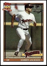 1991 Topps 373 Darrin Jackson Desert Shield F5 1991 Topps 373 Darrin Jackson Desert Shield F5