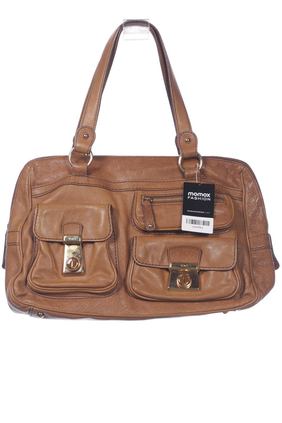 TOD'S Handtasche Damen Umhängetasche Bag Damentasche Leder Braun #6573x5f