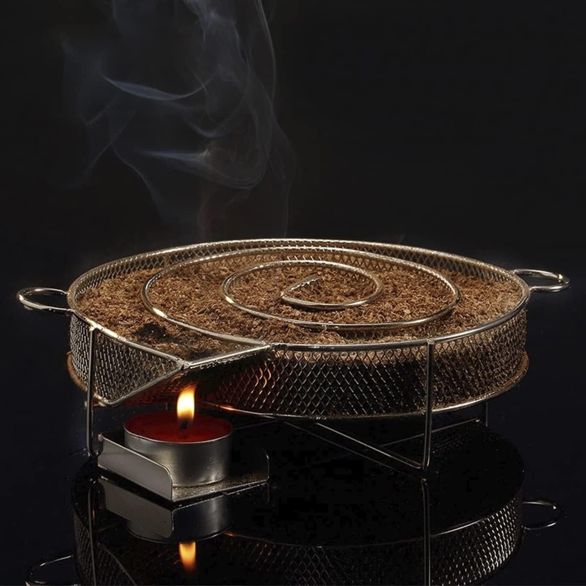 Cold Smoke Generator for BBQ Grill or Smoker Wood Dust Hot and Cold Smoking Salm