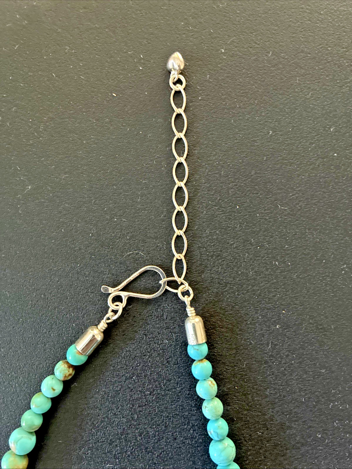 Jay King DTR Turquoise Lapis statement necklace 9… - image 4