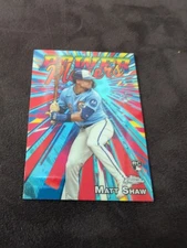 2025 Topps Chrome Update Matt Shaw Power Players RC #PP-26 Chicago Cubs