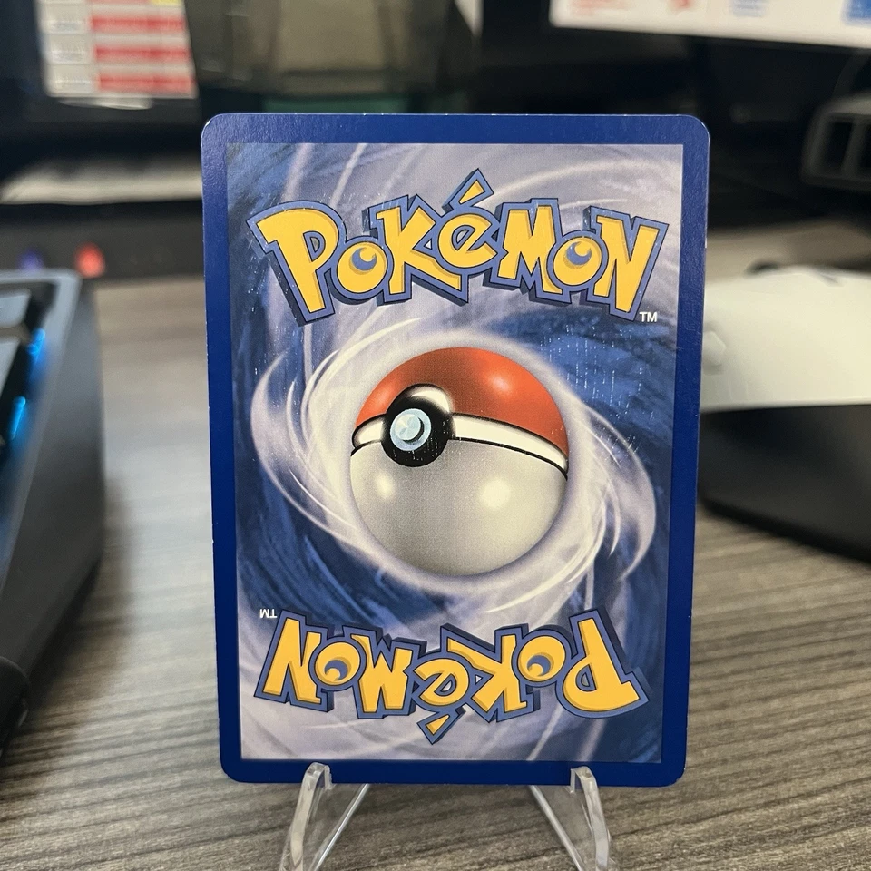 Pokemon Emboar 100/99 Next Destinies Black White Holo Texture Print Error LP - Image 2 of 3