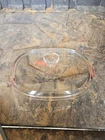 Vintage Glass Pyrex Lid #DC 1 1/2 - C A Oval 11 Inch