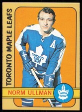 1972-73 TOPPS NORM ULLMAN TORONTO MAPLE LEAFS #168 EX-EXMT