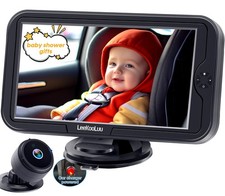 Baby Car Camera Backseat 1080P HD Night Vision 360 Rotation Rear Facing Kids