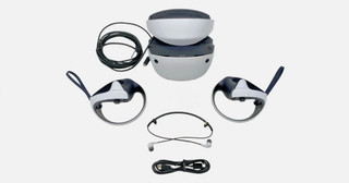 OEM Sony PlayStation PS VR2 Corded Headset & Sense Controllers White READ UD
