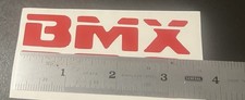 BMX Bicycle Old School Logo Vinyl Sticker Decal Old School Bmx Bikes Parts
