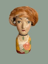 Vintage Eurona of Belgium Orange Ostrich Feathered 1950's Couture Designer Hat