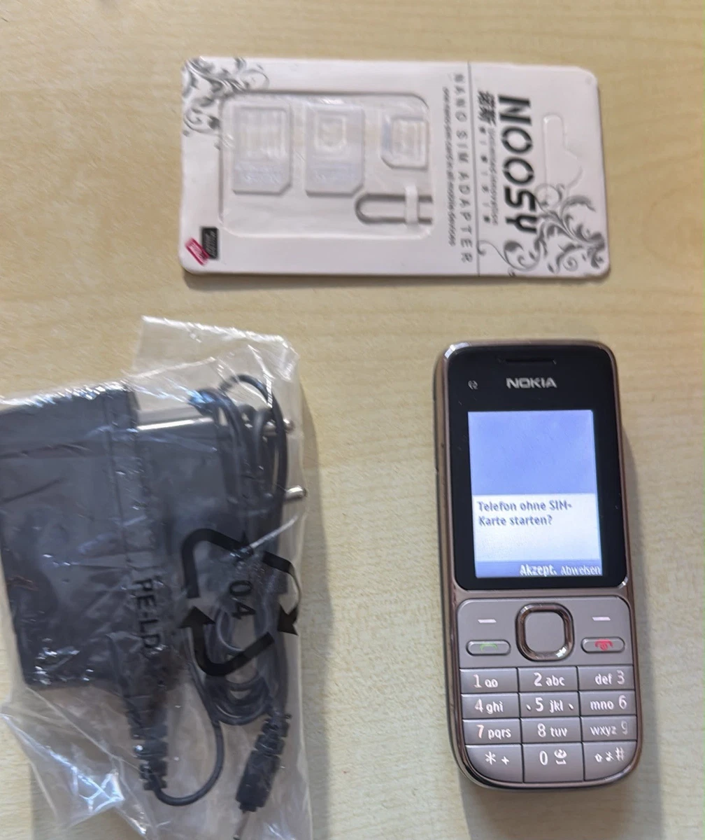 Nokia C2-01 RM 721 Geprüft Händler Garantie Volle Funktion Accu Neu Top Komplett