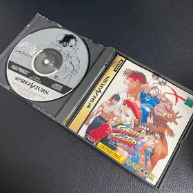 Street Fighter Collection Sega Saturn SS "good" Japan Used