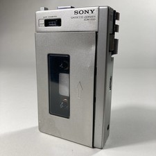 Sony TCM-600 Cassette-Corder Portable Audio Tape Player Recorder 