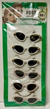 6 Fosta Sportswear CHILDREN'S SUNGLASSES - 1950s DISPLAY