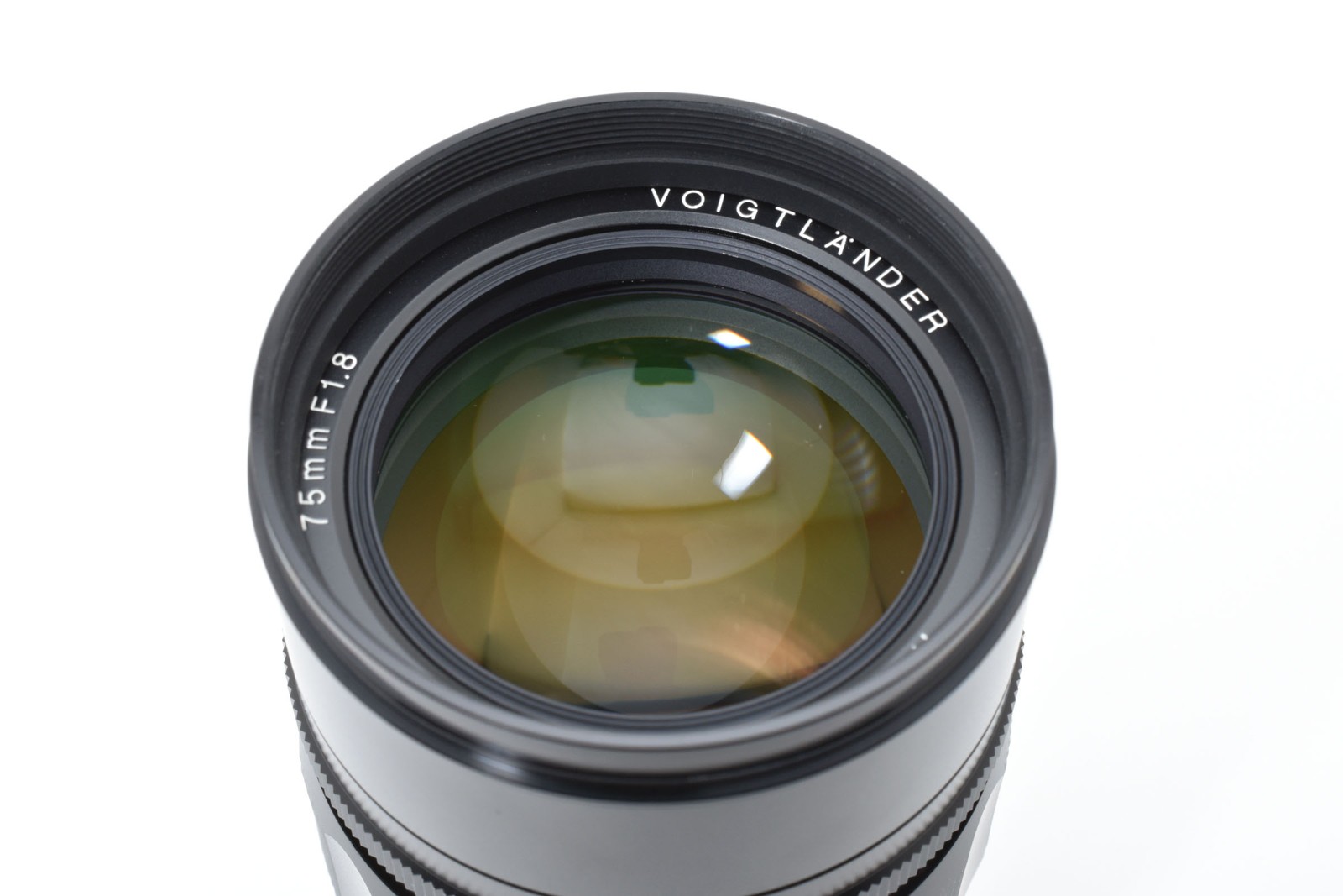[MINT] Voigtlander Heliar Classic 75mm f1.8 Black From JAPAN