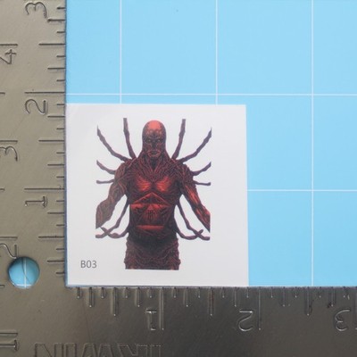 Stranger Things Temporary Tattoo (VECNA) Netflix Series Horror Season 5