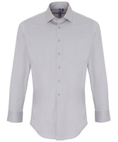 Premier Men's Stretch Poplin Long Sleeve Shirts